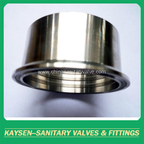 Sanitary food grade expanding tri clamp ferrule